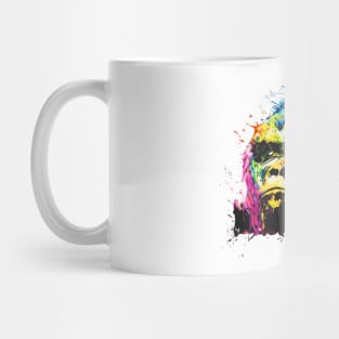 Rainbow Gorilla Mug